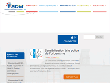Tablet Screenshot of maires-aveyron.fr